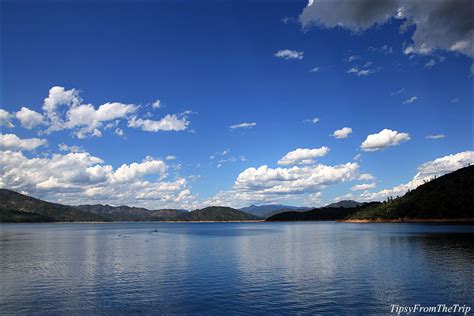 big  beautiful shasta lake tipsy   trip