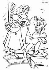 Pages Hunchback Dame Notre Coloring Getcolorings sketch template