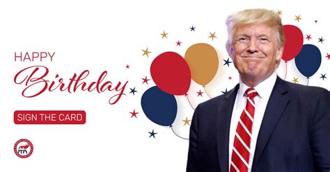 Happy Birthday President Trump Cook County Republican Party