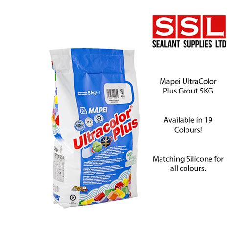Mapei Ultracolor Plus Grout 5kg Sealant Supplies Ltd