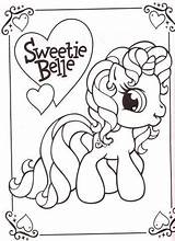 Coloring Belle Sweetie Little Pony Pages Printable Cartoon Getcolorings Mlp Colo Getdrawings Bubakids Bloom Apple sketch template