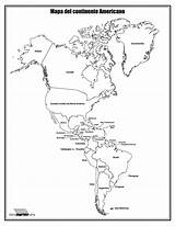 Continente Americano Mapas Atividades Compre sketch template
