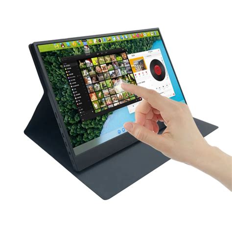 buy    touchscreen ips portable monitor   type  usb