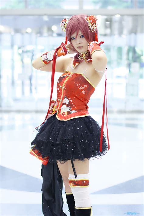 boots corset cosplay garter belt love live school idol project miniskirt nanaki nishikino maki