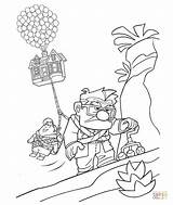 Coloring Pages House Colouring Disney Balloons Pixar Supercoloring Russell Printable Cartoon sketch template