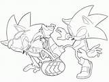 Sonic Coloring Pages Super Hedgehog Shadow Dark Silver Running Color Library Clipart Template Line Popular Shadic Hyper Coloringhome Sketch Comments sketch template
