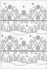 Coloring Pages Christmas Adult sketch template