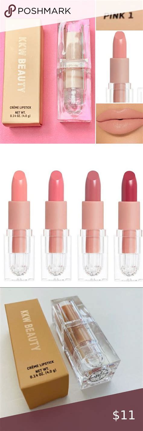 Kkw Beauty Pink 1 Crème Lipstick Collection Lipstick Collection