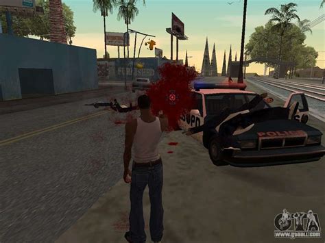 blood effects  gta san andreas