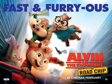 Alvin And The Chipmunks The Road Chip Movie In Uk