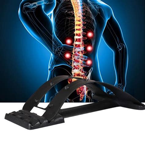 Back Stretcher Massager Neck Waist Pain Relief Magic Support Spine