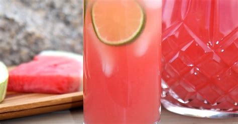 perfect summer drink watermelon ginger limeade mindbodygreen