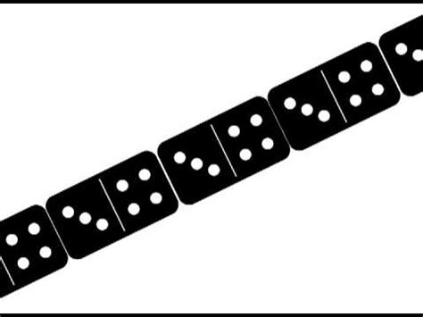 domino  effects animation youtube