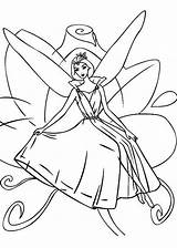 Fairytopia Fairy Throne Dandelion Colorare Trickfilmfiguren Disegni Tocolor Malvorlage sketch template