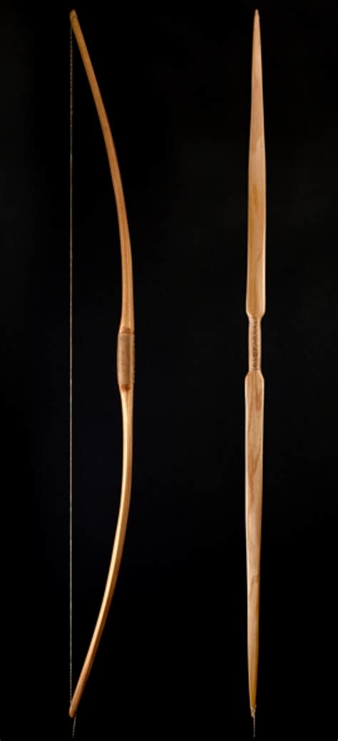 primitive  prehistoric bows  arrows