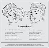 Coloring Rap Pages Hip Hop Libs Salt Activity Pepa Adults Books Rapper Women Ages Bun Visit Tumblr Choose Board sketch template