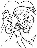 Lion Coloring King Pages Printable Cool Designs Simba Disney Drawing Print Zira Nala Cliparts Line Kids Clipart Characters Cartoon Clip sketch template