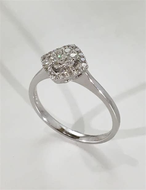 diamond lozenge ring acorn jewellers unusual jewellery independant designers derbyshire