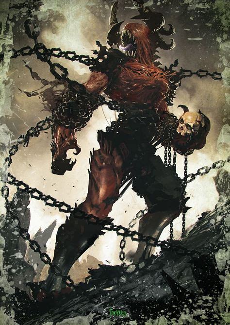 Hexxen 1733 Rpg Chain Demon By Kamyu Fantasy Demon Fantasy Monster