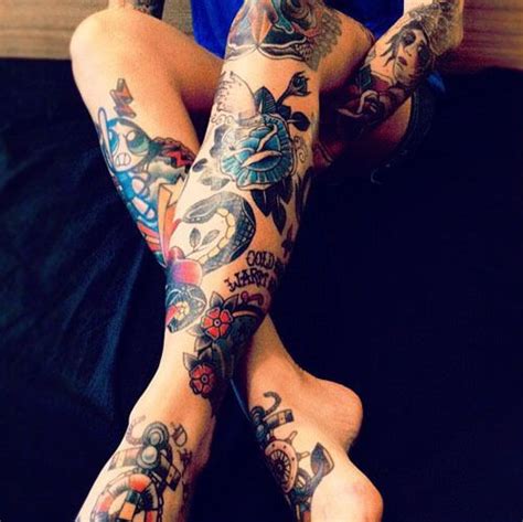female tattoos legs leg tattoos shin tattoo  tattoo designs