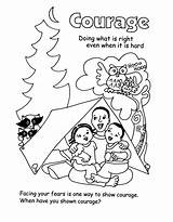 Courage Coloring Sheets Activities Activity Supportingthecoreactivities sketch template