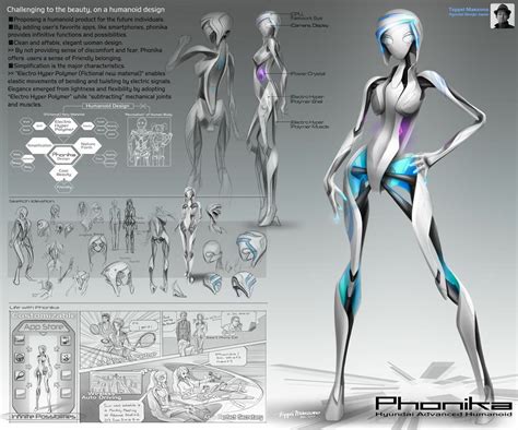 humanoid phonika   maezono female cyborg female robot arte robot robot art robots robots