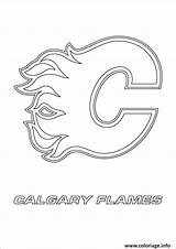Flames Calgary Lnh Hurricanes Blackhawks Colorier Supercoloring Ui Printables Bruins Flyers Leafs sketch template