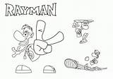 Rayman Druku Kolorowanki Raskrasil Xcolorings sketch template
