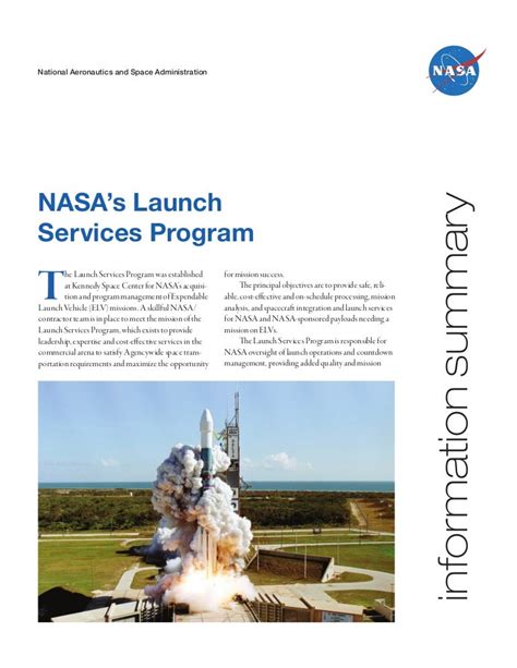launch services program