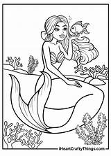 Iheartcraftythings Mermaids Magical sketch template