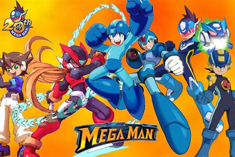 mega man characters including mega man  video games photo  fanpop