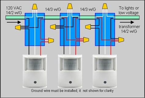 motion light wiring diagram