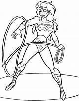 Wonder Woman Coloring Pages Superheroes Printable Kb Superhero sketch template