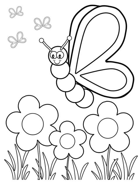 easy coloring pages printable coloring pages
