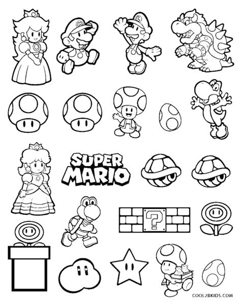 super mario coloring pages  printable mario brothers coloring pages