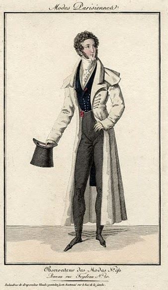 Zinne S Blog Mens Regency Fashion 1820 1825