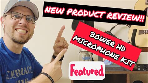bower hd microphone kit product review youtube