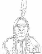 Cherokee Americans Coloriage Indianer Adult Coloringhome Powhatan Sheets Malvorlagen Línea sketch template