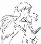 Inuyasha Coloring Pages Colouring Deviantart Drawing Anime Color Printable Getcolorings Fresh Bestofcoloring sketch template