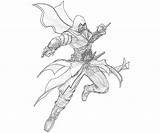 Auditore Ezio Firenze Soulcalibur sketch template