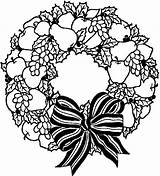 Coloring Pages Wreath Advent Reef Christmas Popular Coloringhome sketch template