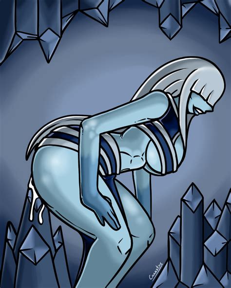 Rule 34 Abs Ass Blue Skin Breasts Canastus Hair Over Eyes Ice