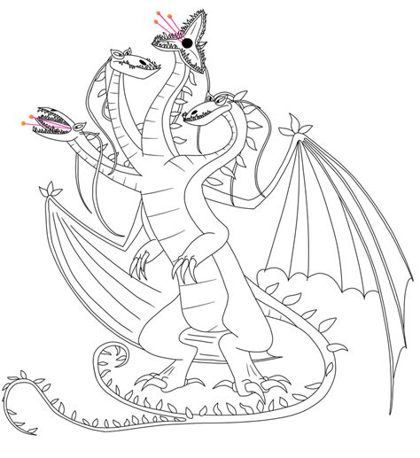 train  dragon red death coloring pages  svg file