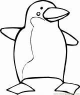 Penguin Coloring Pages Printable Template Penguins Kids Colouring Cartoon Pittsburgh Puffles Christmas Clipart Cliparts Drawing Print Templates Animal Club Color sketch template