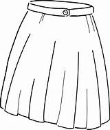 Jupe Clipart Skirt Travestishop sketch template