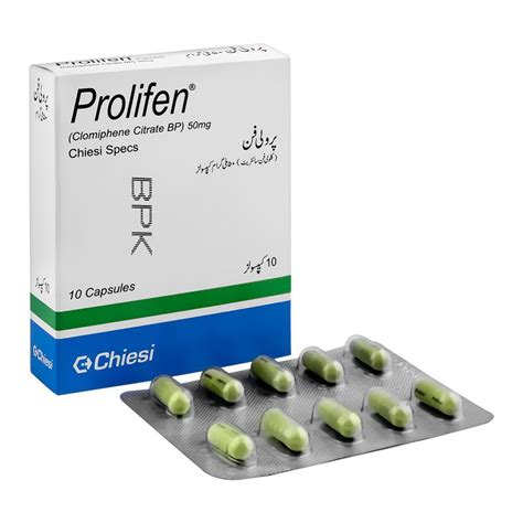 chiesi pharmaceuticals prolifen capsule mg  pack