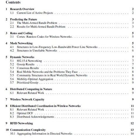 dissertation table  contents template  headings google search