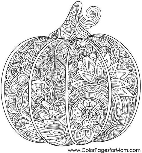 pumpkin coloring pages  adults printable