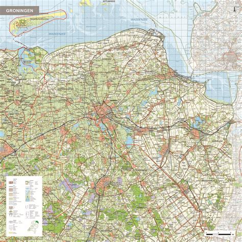 digitale topografische kaart groningen  zm kaarten en atlassennl
