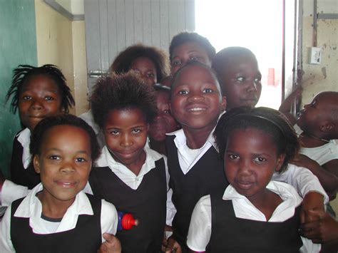 african school children